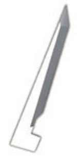 JUKI APW-192 POCKET HOLE SEWING MACHINE Угловой нож A1 (левый) (166-07301)